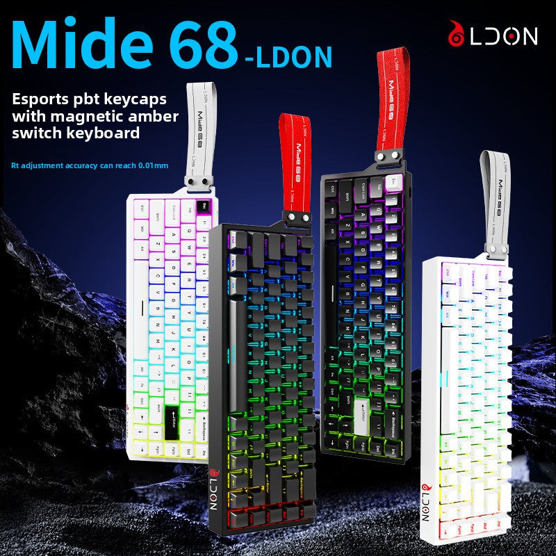 68-Key Magnetic Axis Mechanical Gaming Keyboard