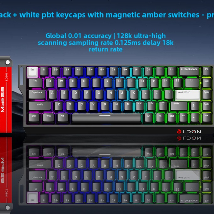 68-Key Magnetic Axis Mechanical Gaming Keyboard
