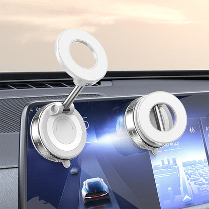 Magnetic Car Phone Holder with Vacuum Suction