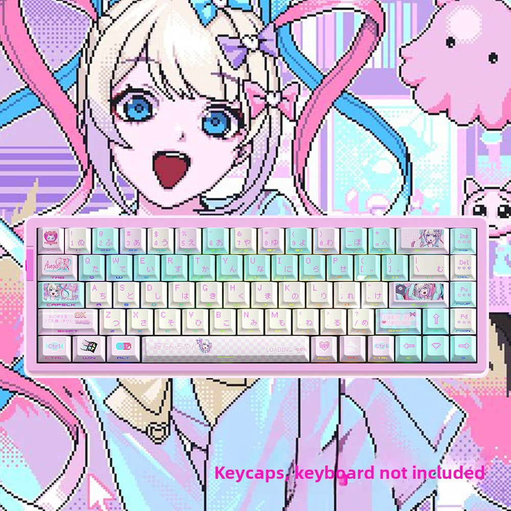 129-Key Custom Mechanical Keyboard Keycaps
