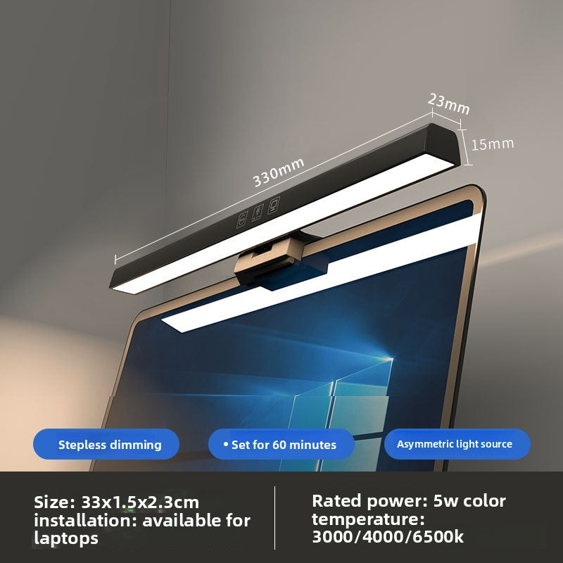 Adjustable Monitor Mount Desk Light