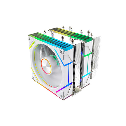 Dual Tower RGB CPU Cooler with Fan Control