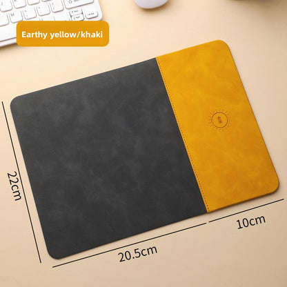15W Fast Wireless Charging PU Desk Mat