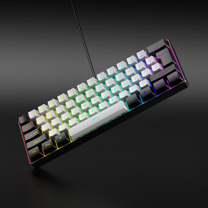 61-Key RGB Wired Keyboard & Mouse Combo