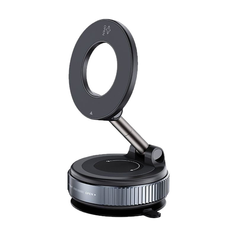 Magnetic Car Phone Holder with Vacuum Suction