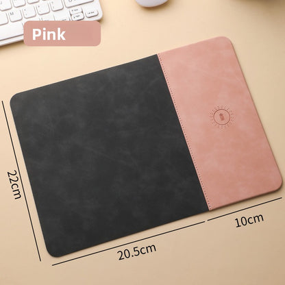 15W Fast Wireless Charging PU Desk Mat
