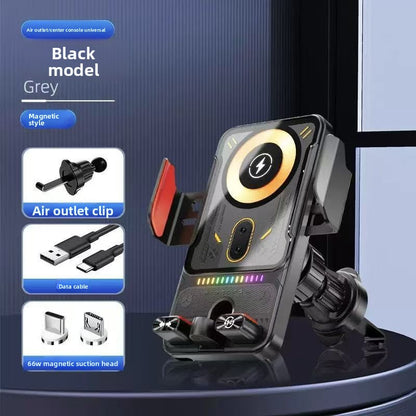 Wireless Charging Magnetic Car Phone Holder