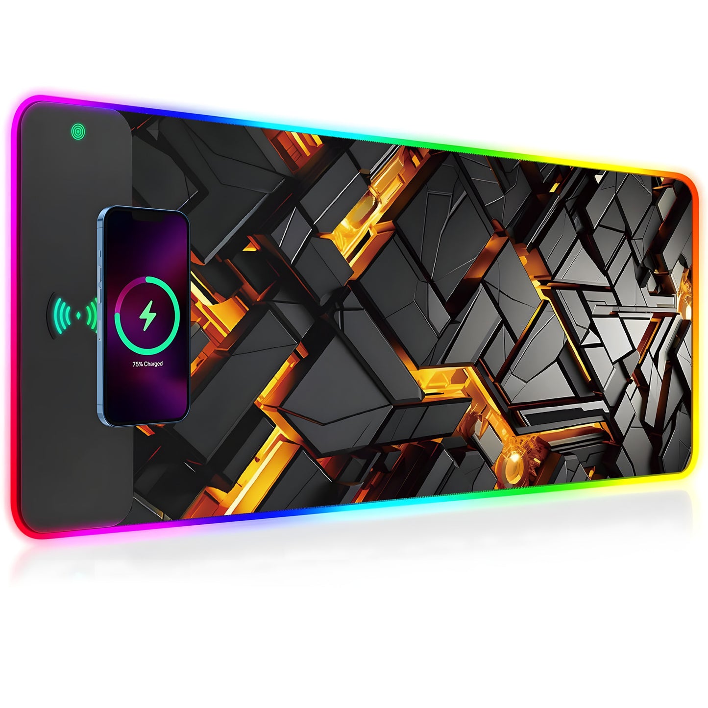 RGB Wireless Charging Mouse Pad