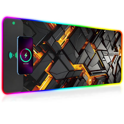 RGB Wireless Charging Mouse Pad