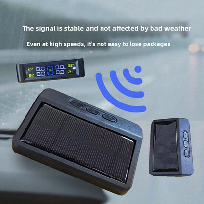Solar TPMS Tire Pressure Monitor