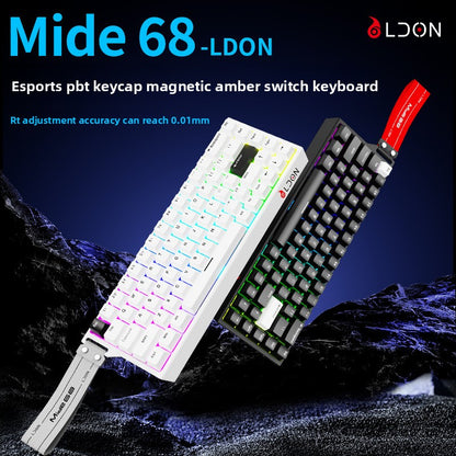 68-Key Magnetic Axis Mechanical Gaming Keyboard