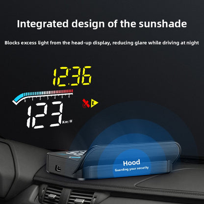 Car HUD Display OBD GPS