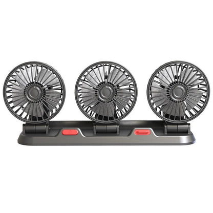 Dual-Head Car Cooling Fan