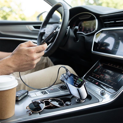 Retractable Cable Car Charger lifestyle