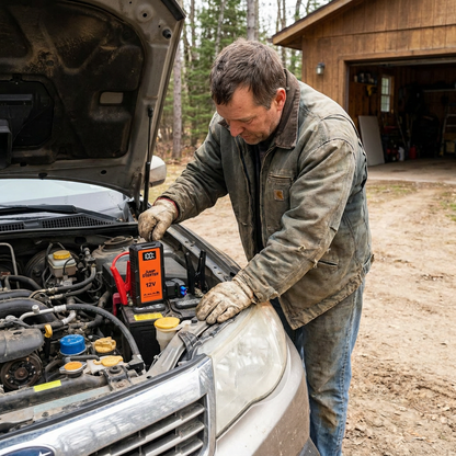 Portable Car Jump Starter lifestyle