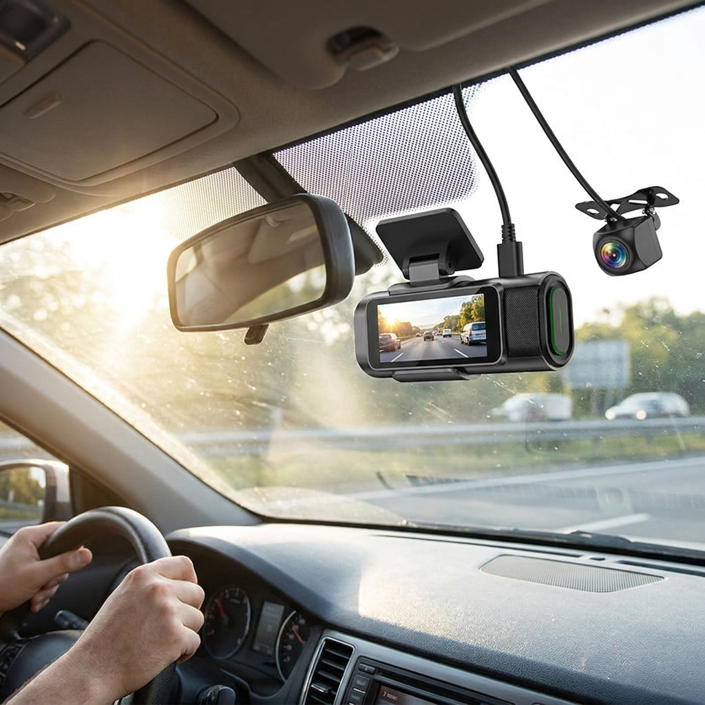 4K Dual Dash Cam lifestyle