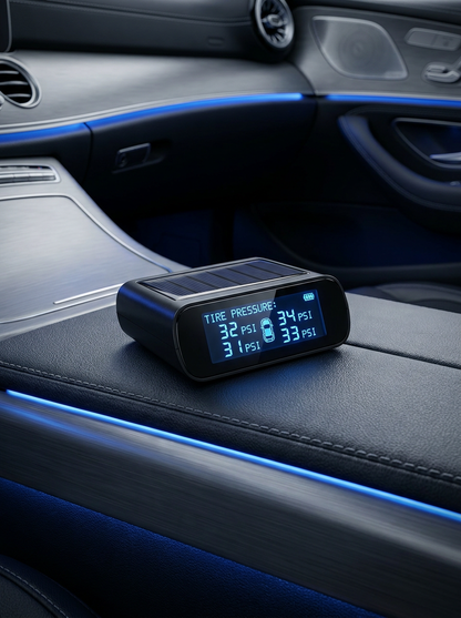 Solar TPMS Tire Pressure Monitor