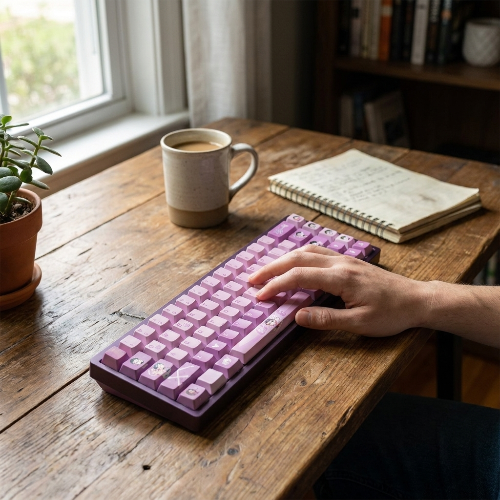 Mechanical Keyboard Keycaps lifestyle